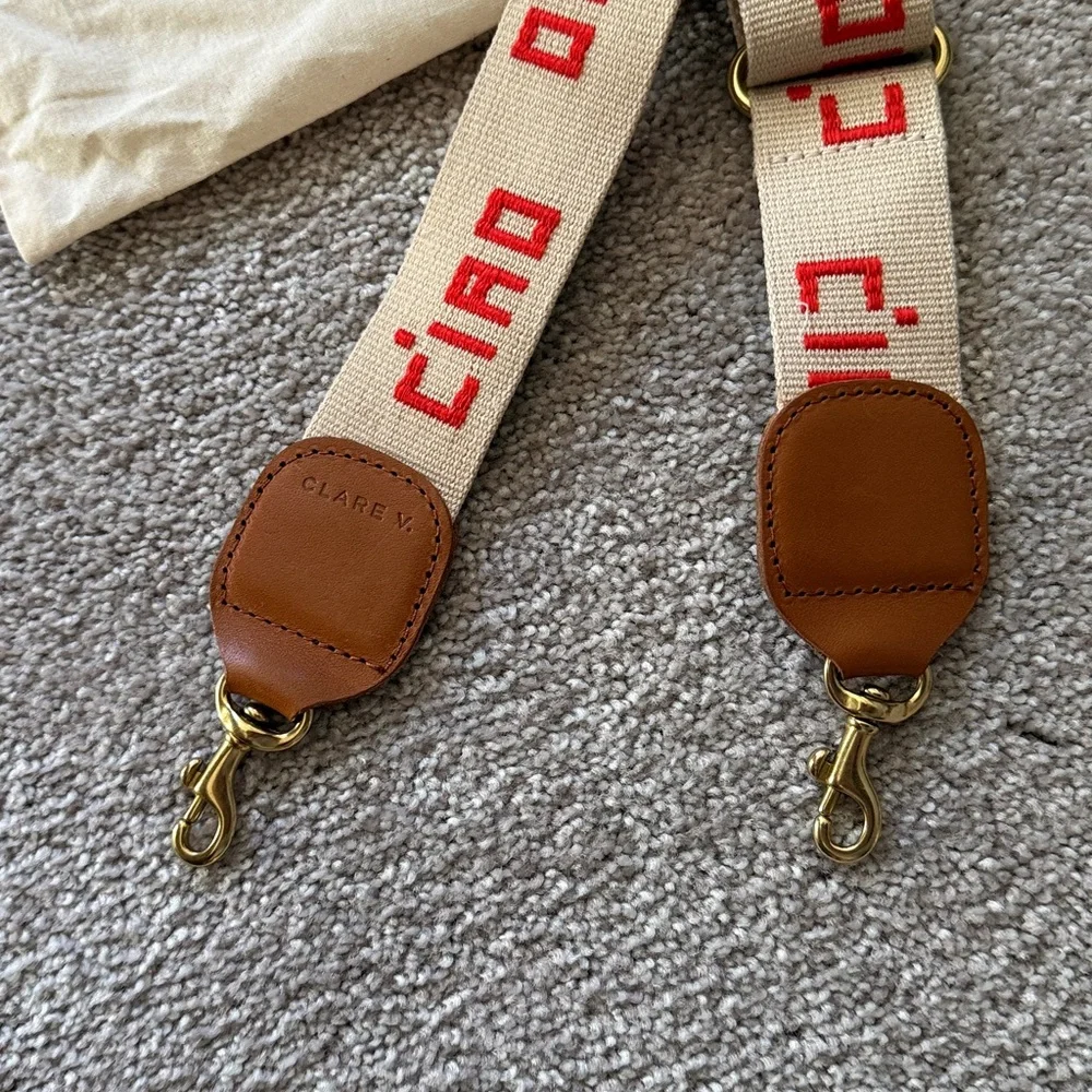Clare V. Adjustable Crossbody Strap- Ciao - Picture 2 of 4